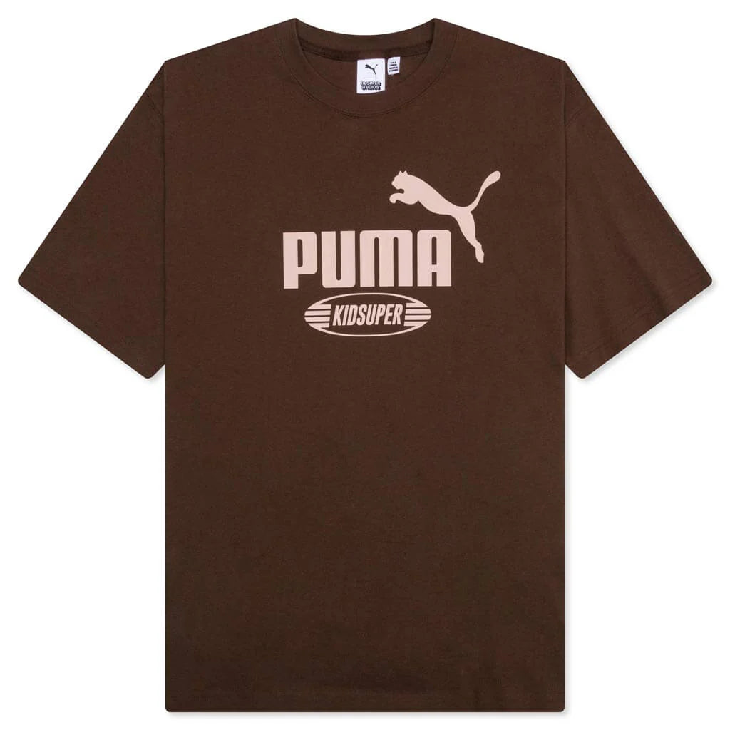 Puma x Kidsuper Graphic Tee Chestnut Brown