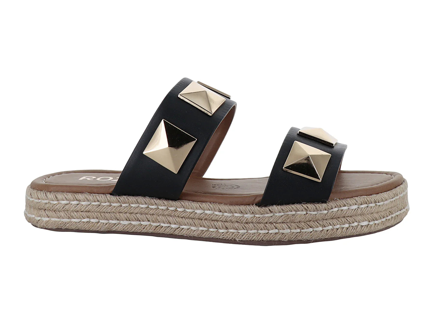 Sandalias ROZE Casuales Color Negro para Mujer