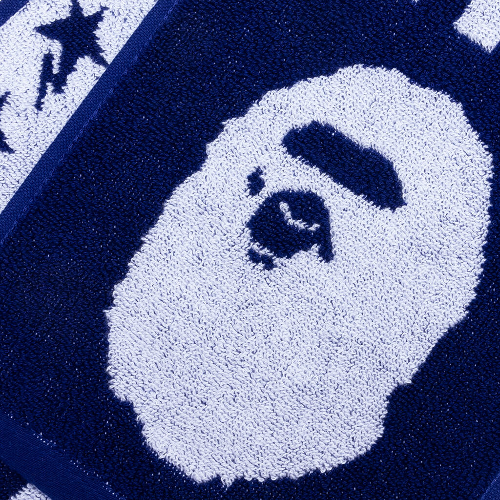 Adidas x BAPE Football Towel Japan Blue