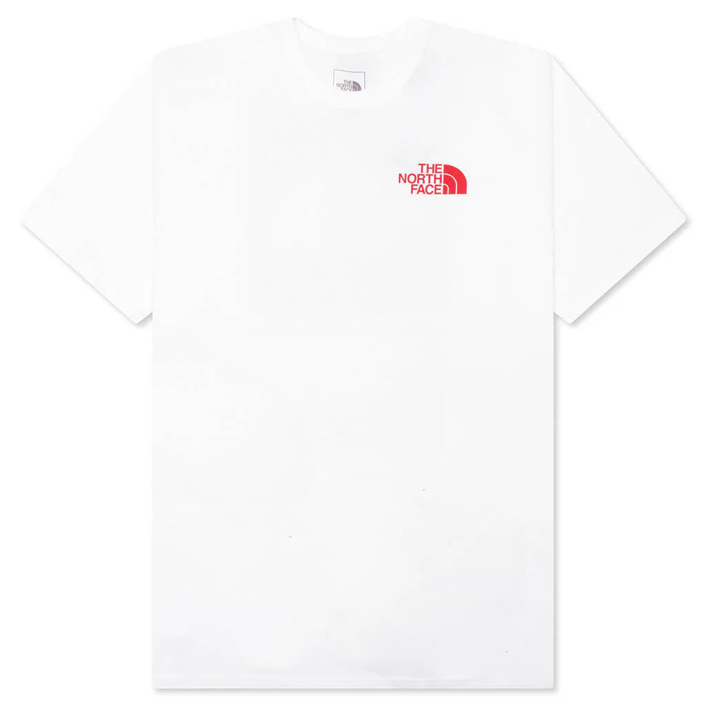 S S Box NSE Tee TNF White TNF Red