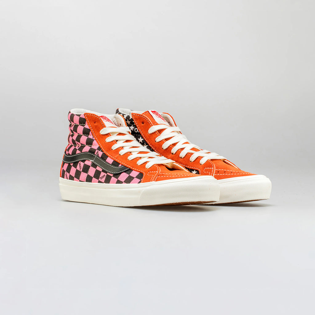 OG SK8 Hi LX Mens Skateboarding Shoe Red Bone