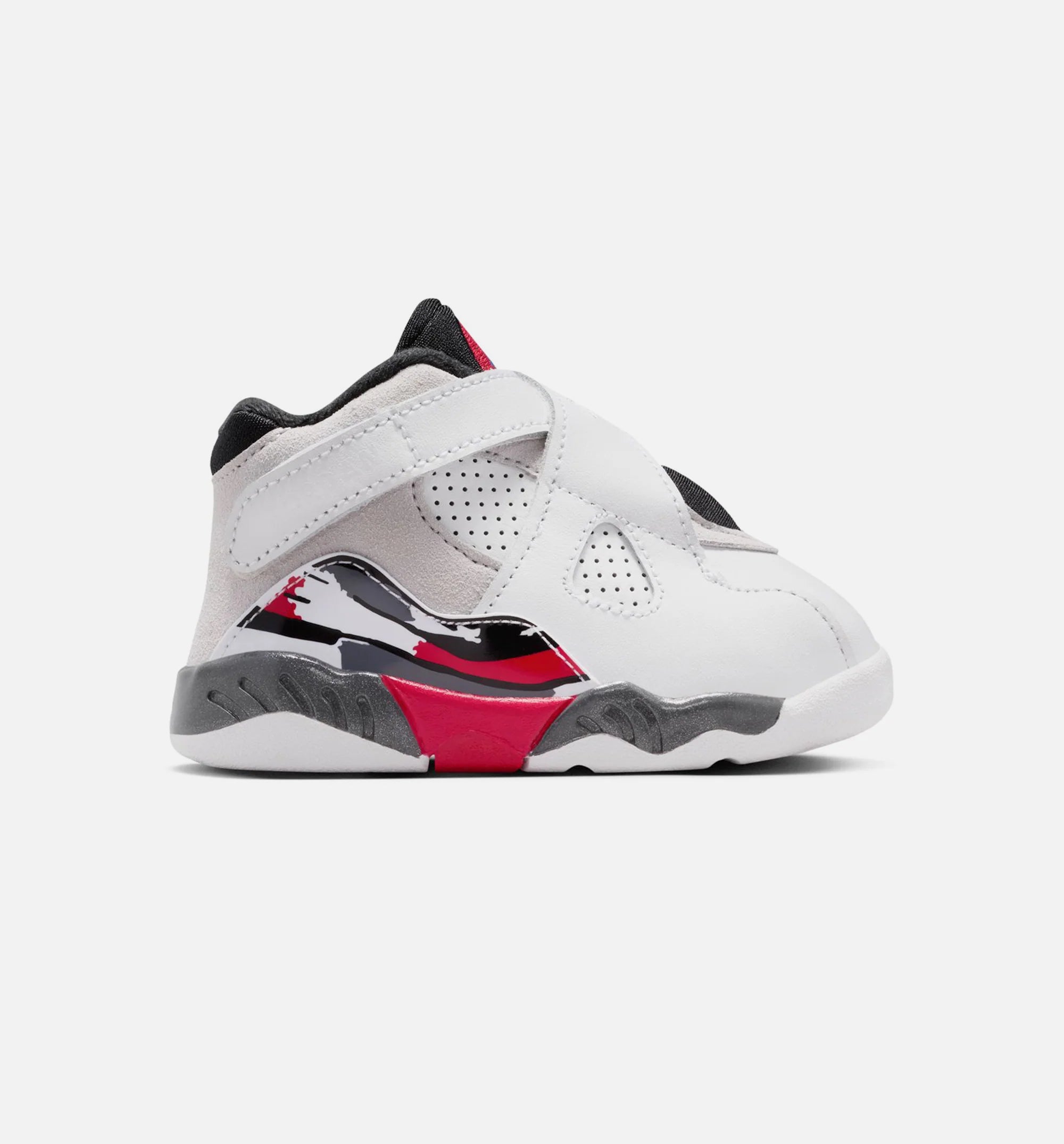 Air Jordan 8 Retro White And True Red Infant Toddler Lifestyle Shoe White Black True Red