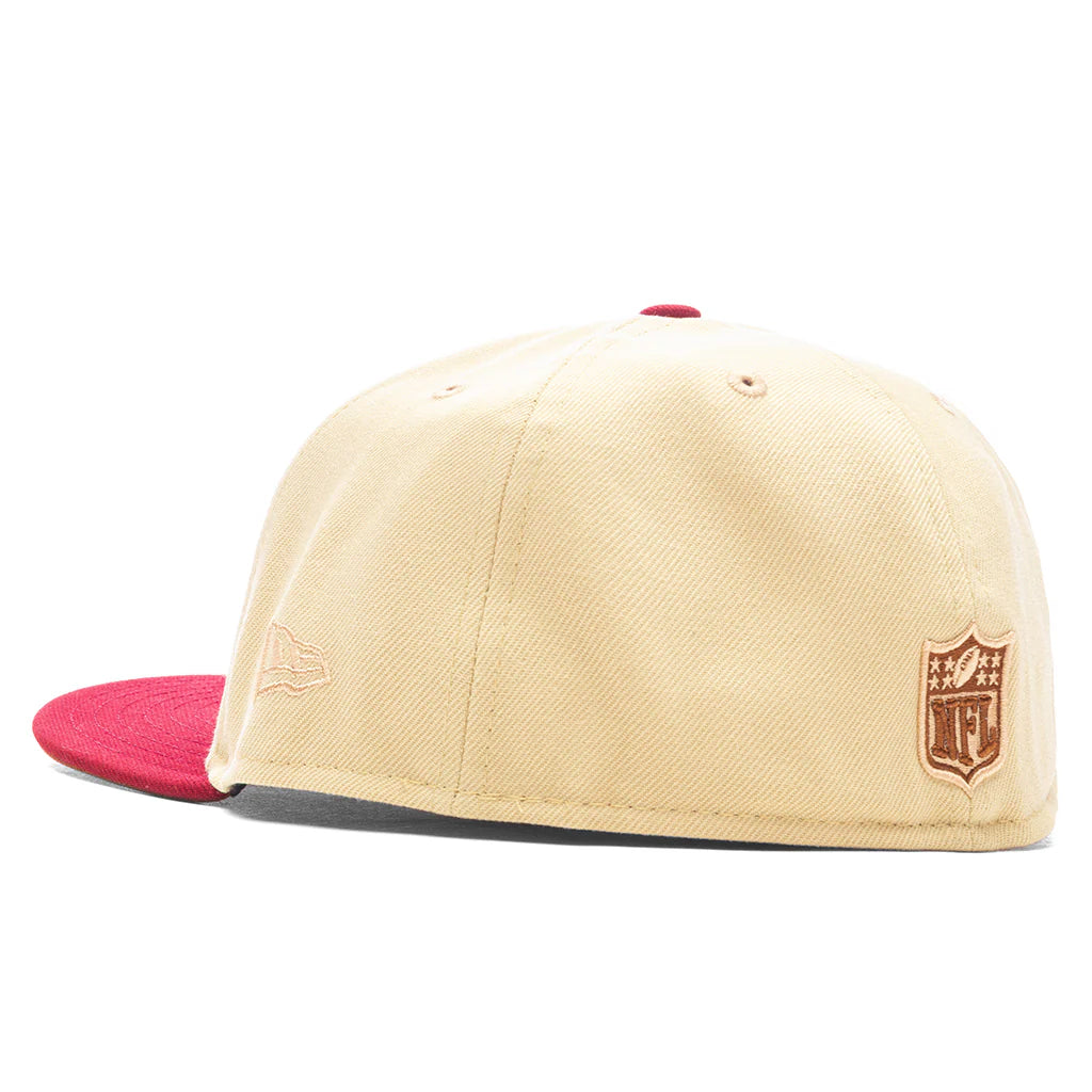 Feature x New Era 59FIFTY Fitted Las Vegas Raiders Vegas Gold Brick Red