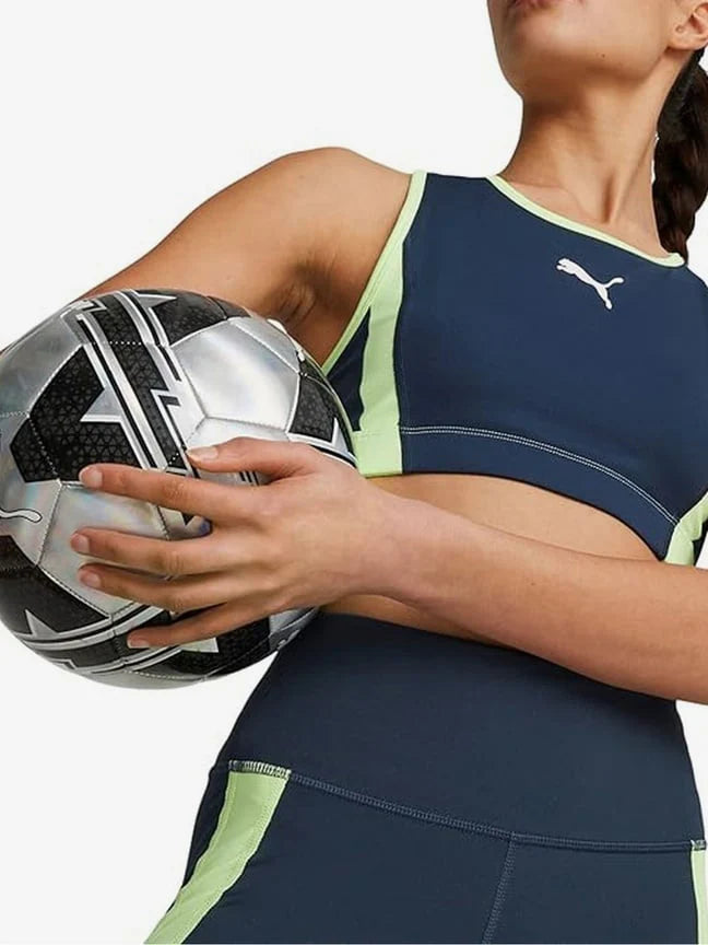 PUMA INDIVIDUAL BLAZE High Neck Sports Bra