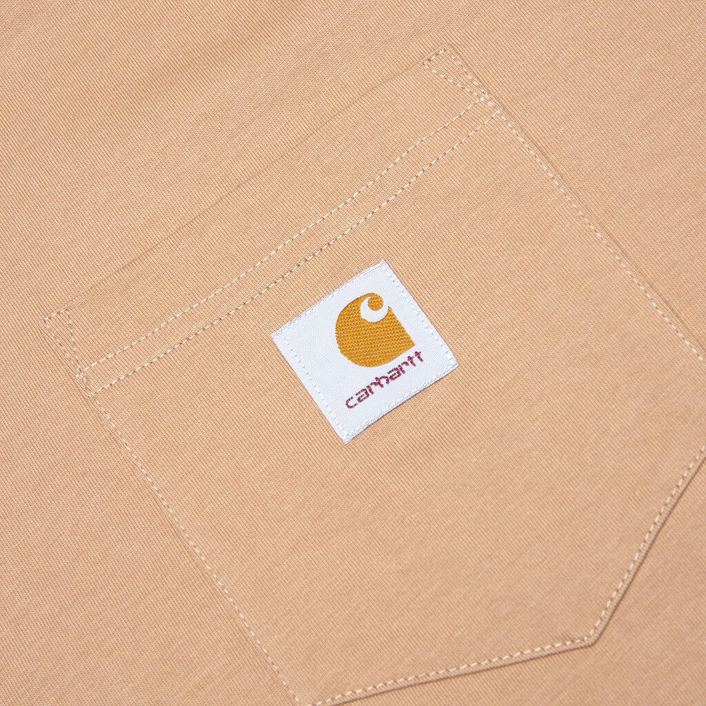 S S Pocket T Shirt Peanut