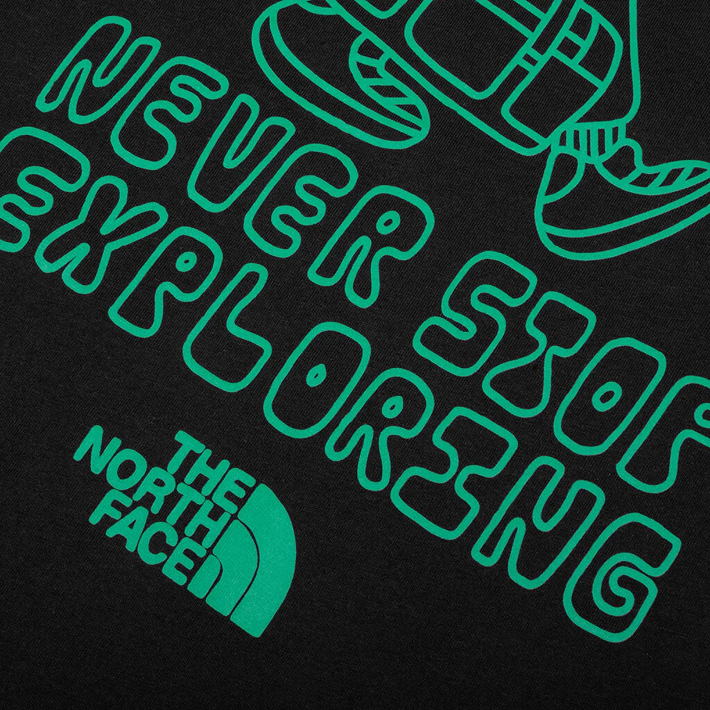 Celestial Drift Regular S S Tee Black