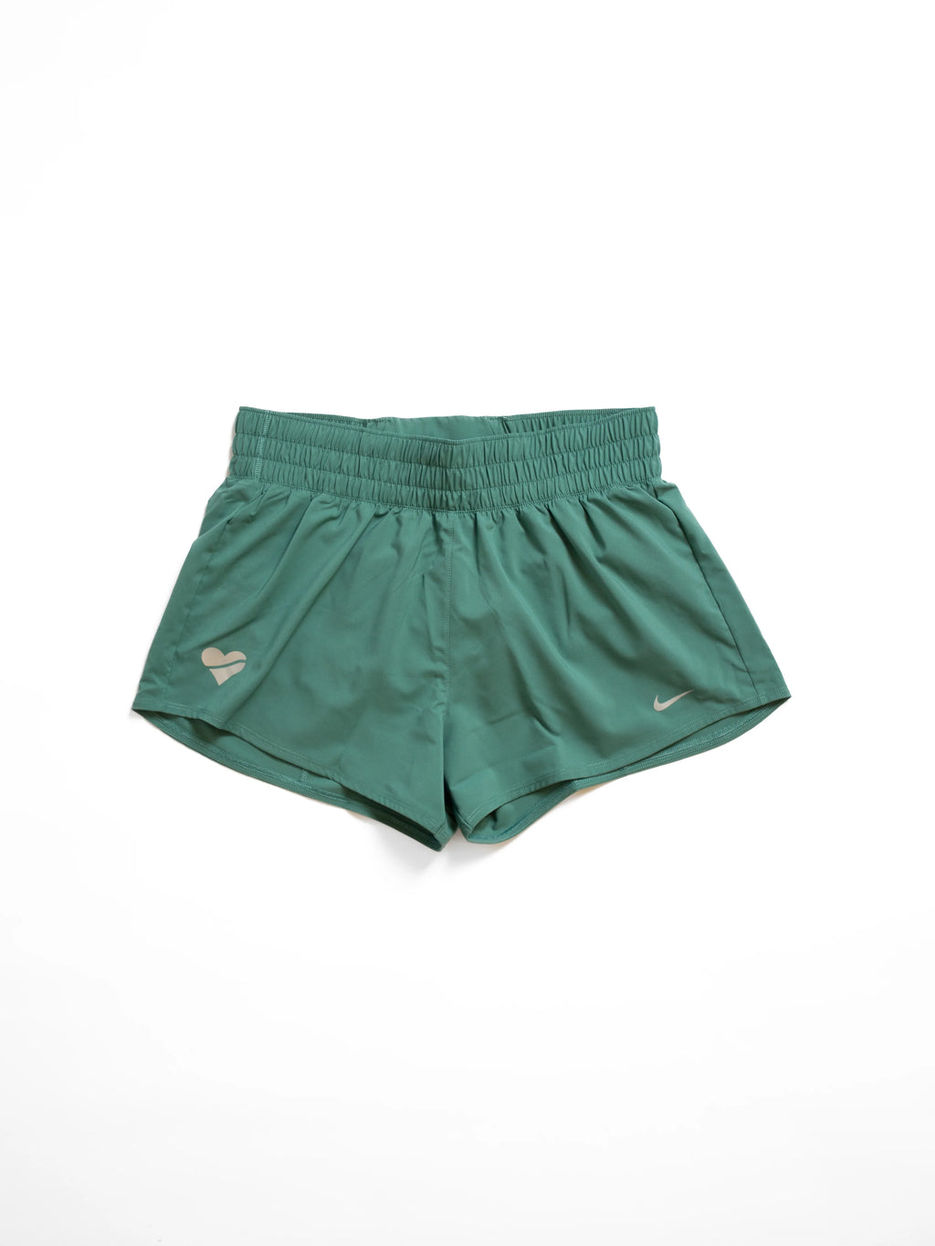 Nike Womens Dri FIT Mid Rise 3 Brief Lined Shorts
