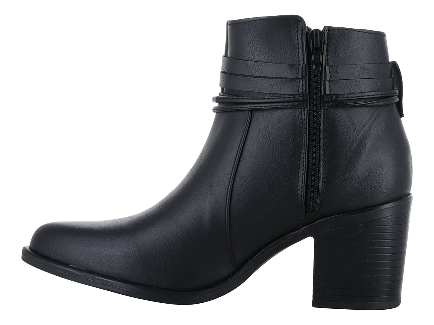 Botines Vaqueros Lady Carolina Negro para Mujer