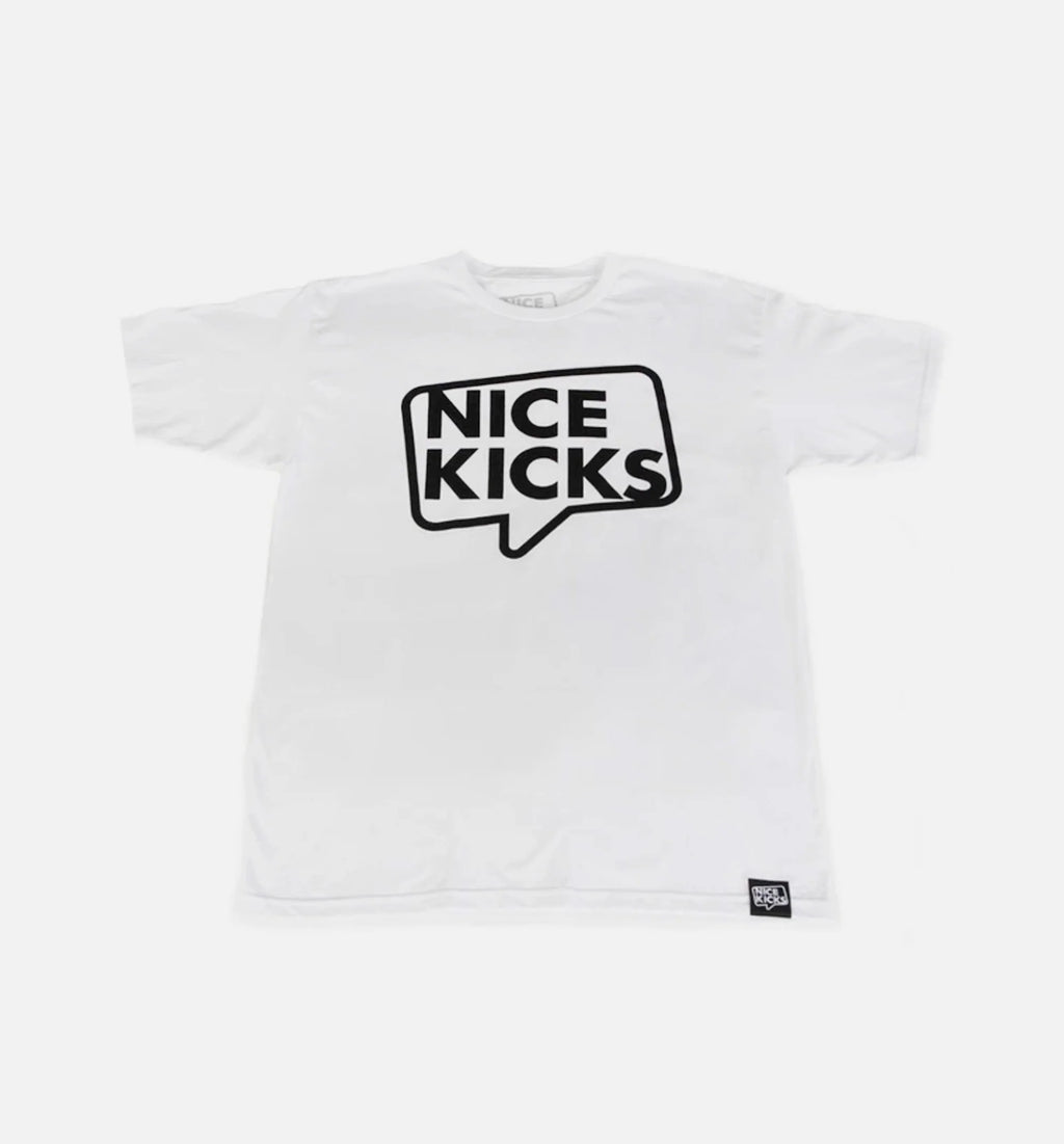 Nice Kicks Classic Outline Tee White Black