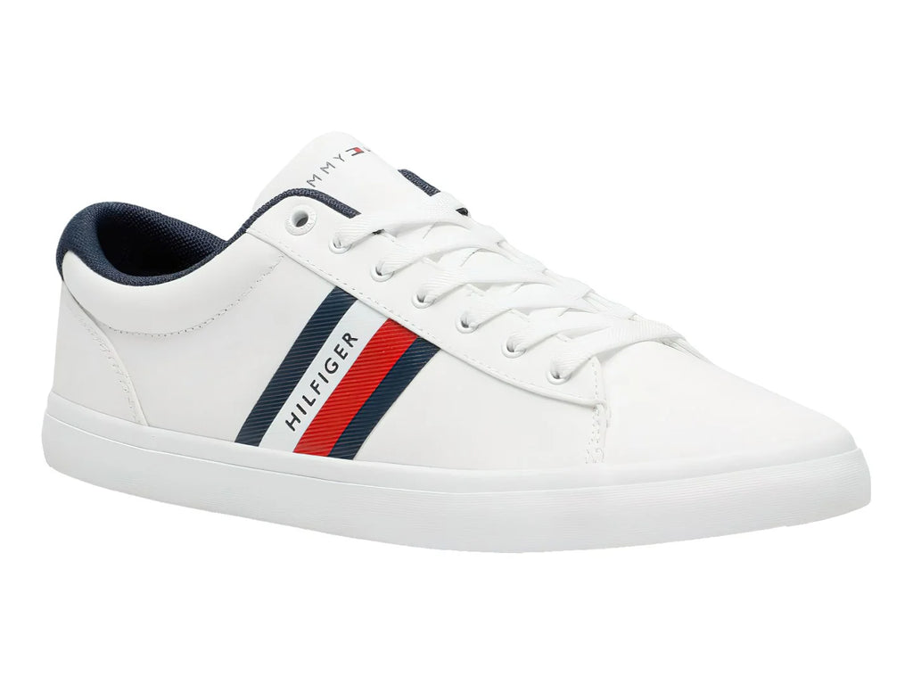Tenis Tommy Hilfiger Essential Stripes Blanco para Hombre
