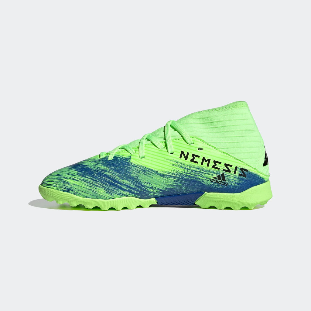 adidas Nemeziz 193 TF Turf Youth Soccer Cleats Signal Green Black Royal
