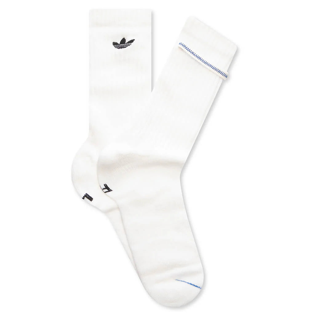 adidas Originals x Bad Bunny Crew Sock 3 Pack Crew White