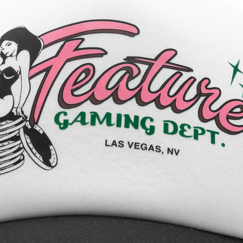 Gaming Trucker Black White