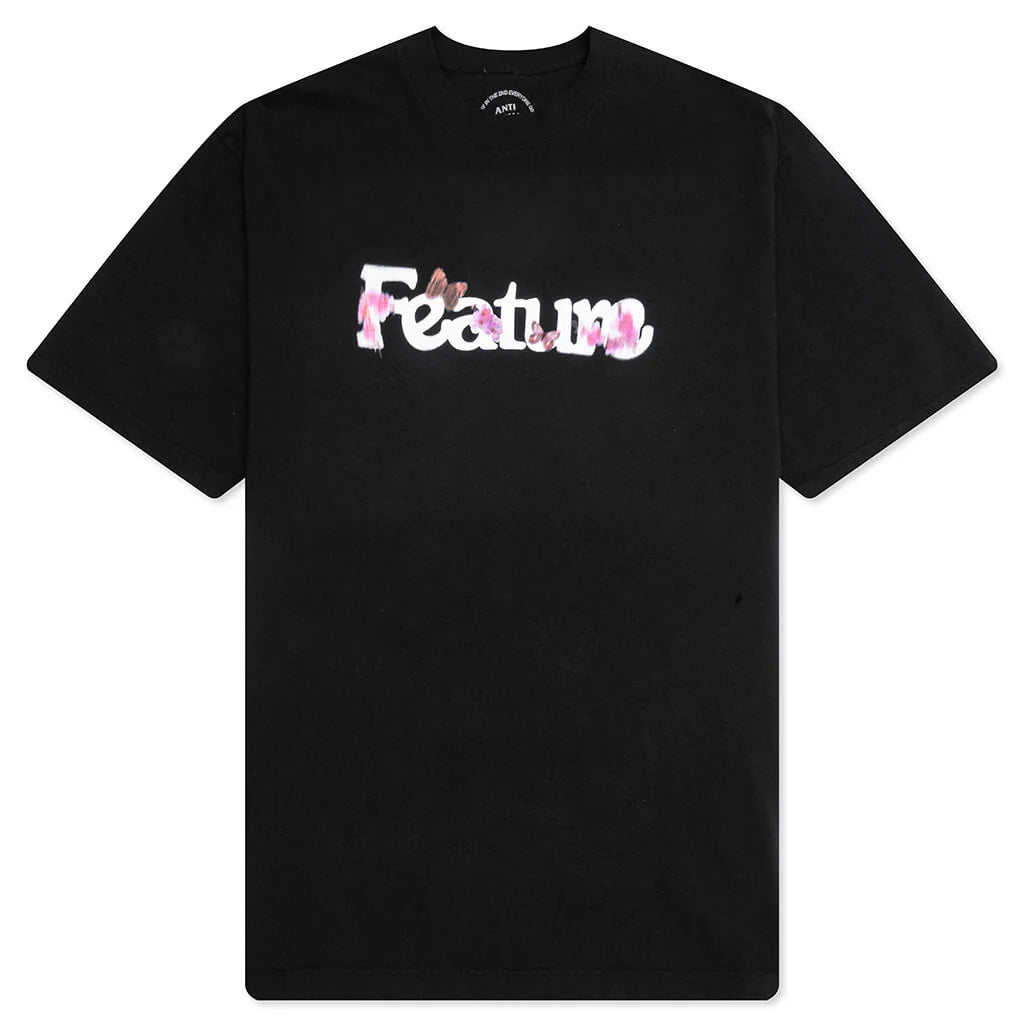 FEATURE x Anti Social Social Club Kkotch Tee Black