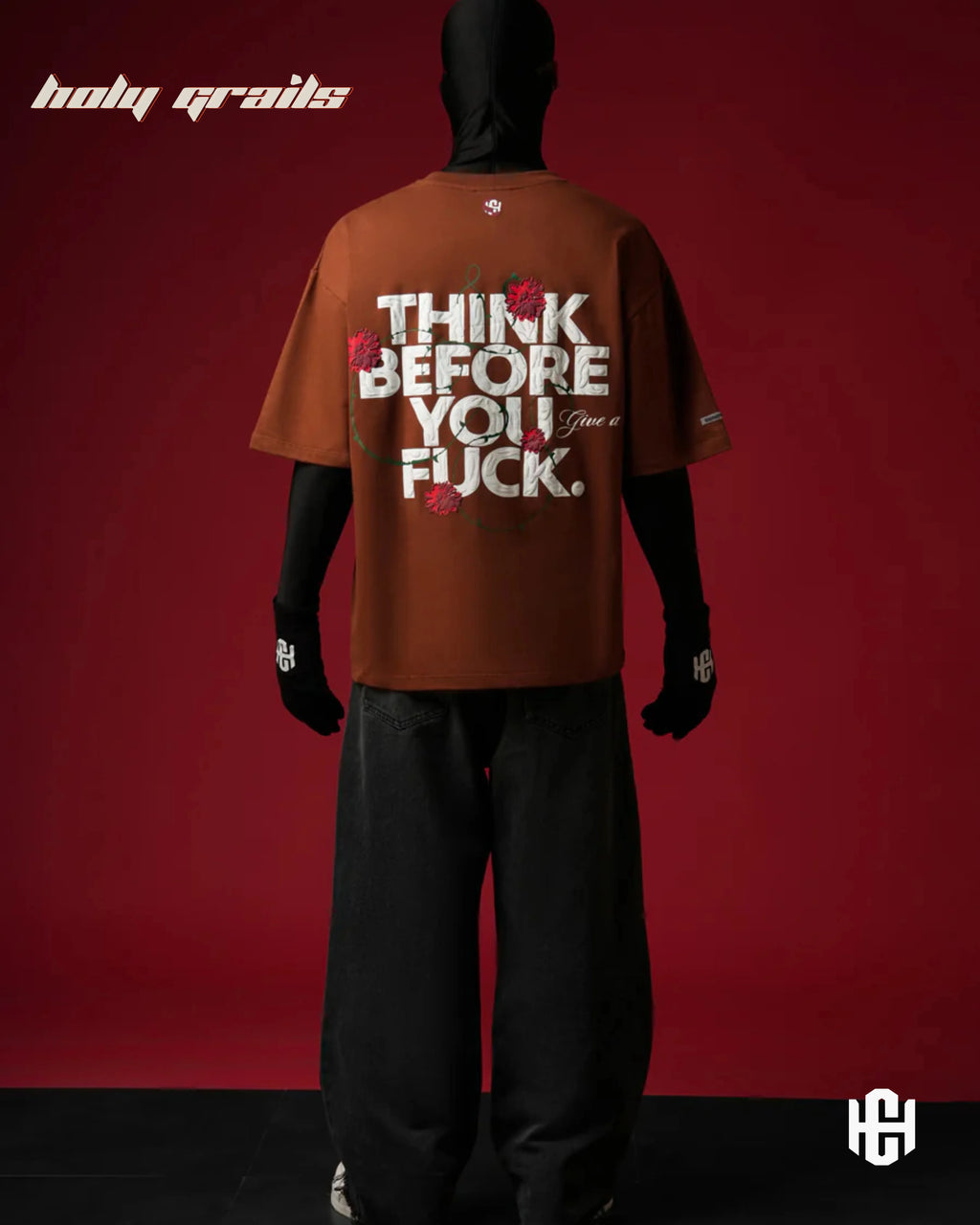 Bold Brown Graphic Tee HG x Charactr