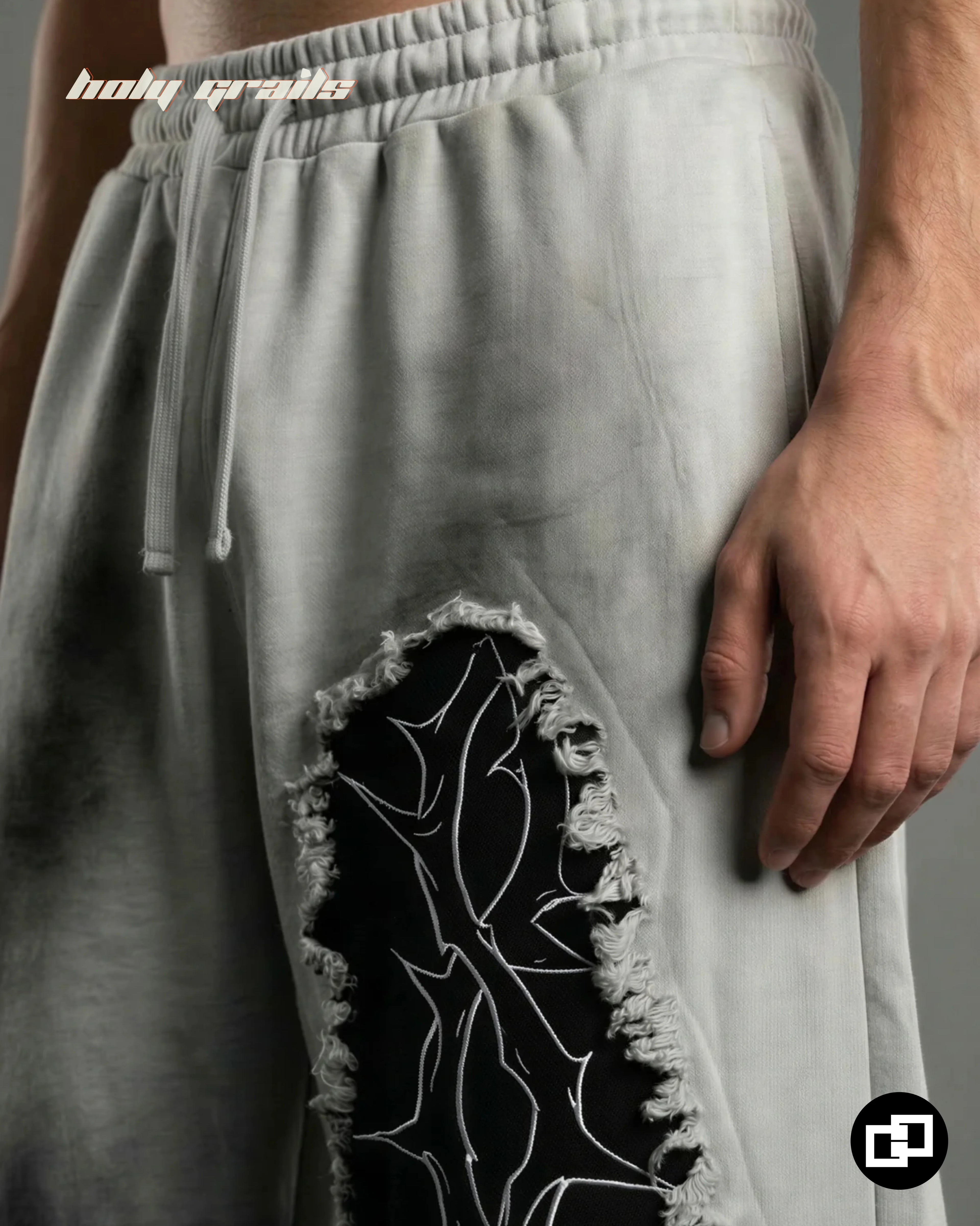 Thorn Bleed Grey Sweatpants HG x Grey Hound