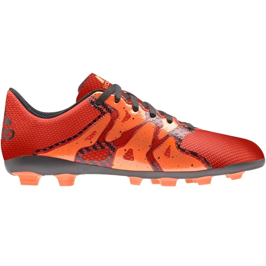 adidas X 154 FxG Firm Ground Youth Soccer Cleats Bold Orange White Solar Orange