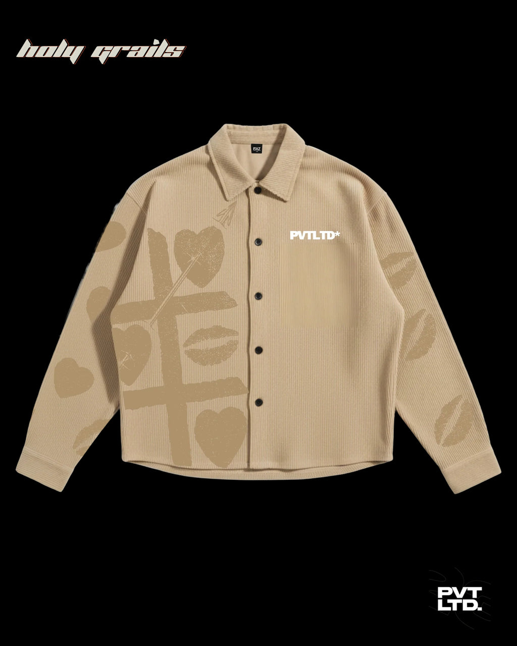 Love X O Corduroy Shirt HG x Pvt Ltd