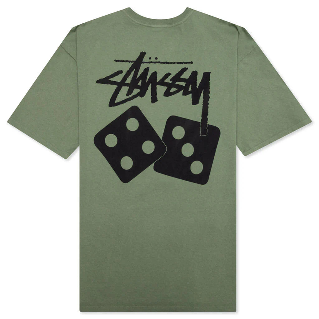 Dice Pigment Dyed Tee Artichoke