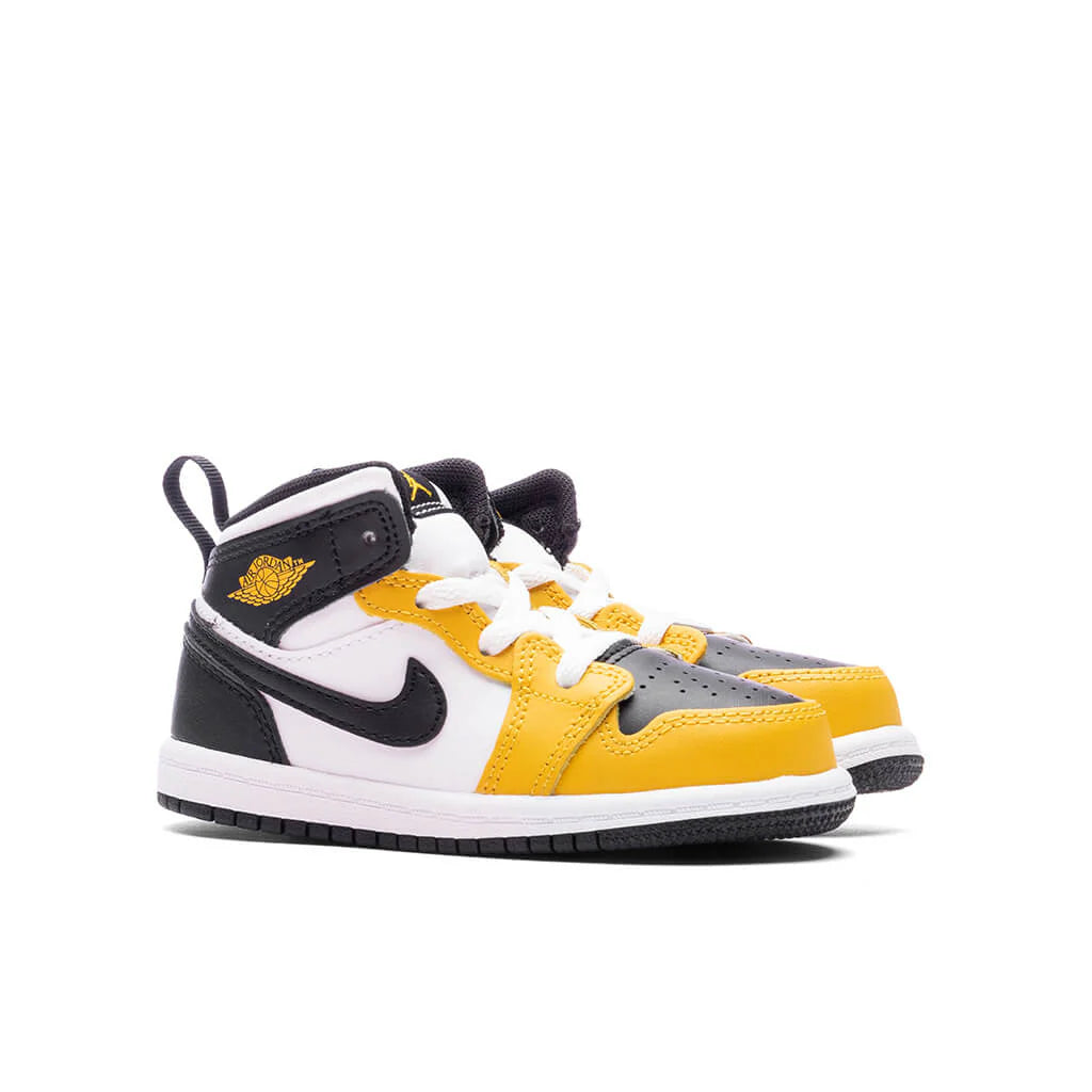 Jordan 1 Mid TD Yellow Ochre Black White