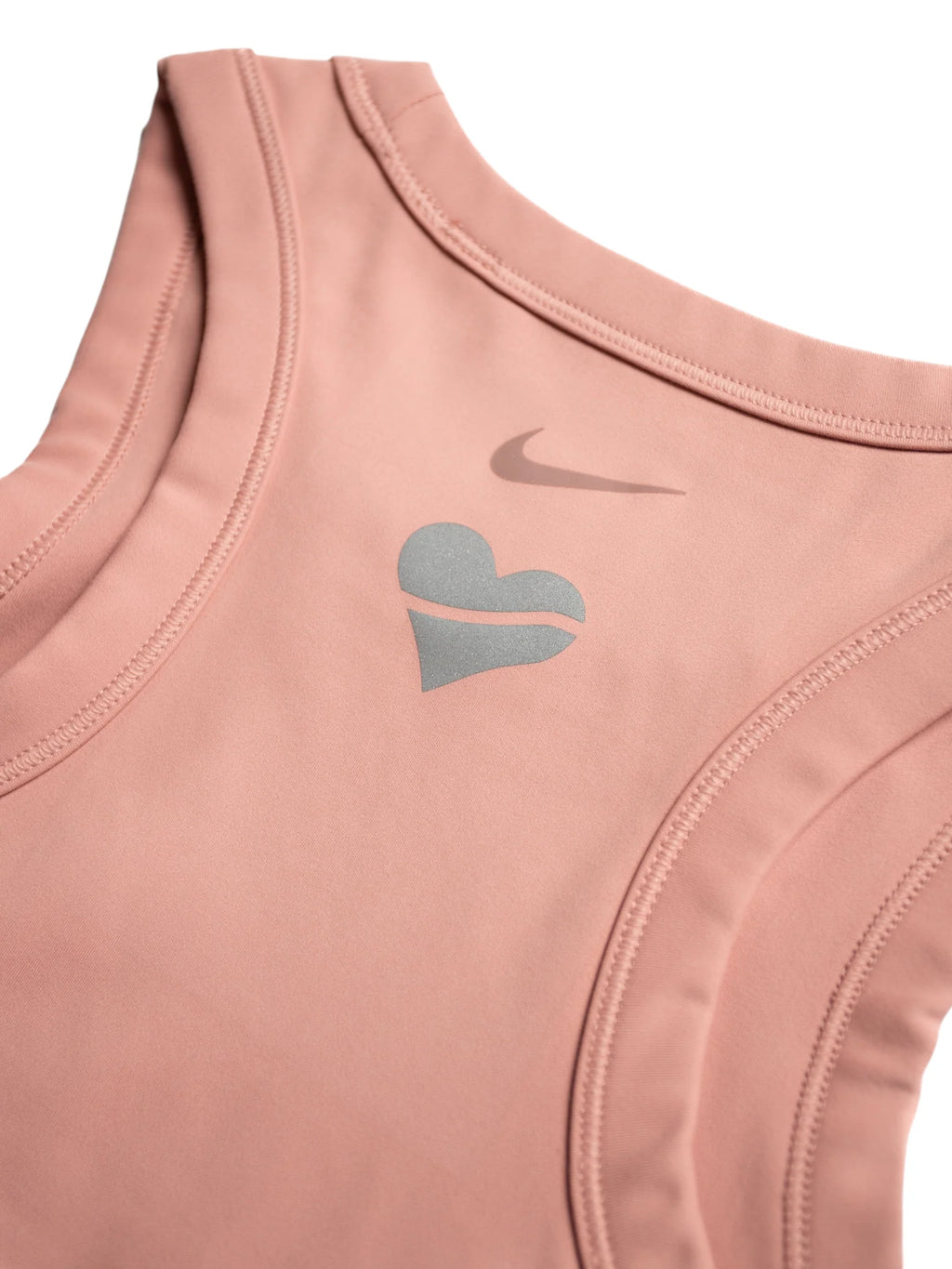 Nike Womens One Fitted Dri FIT Cropped Tank Top
