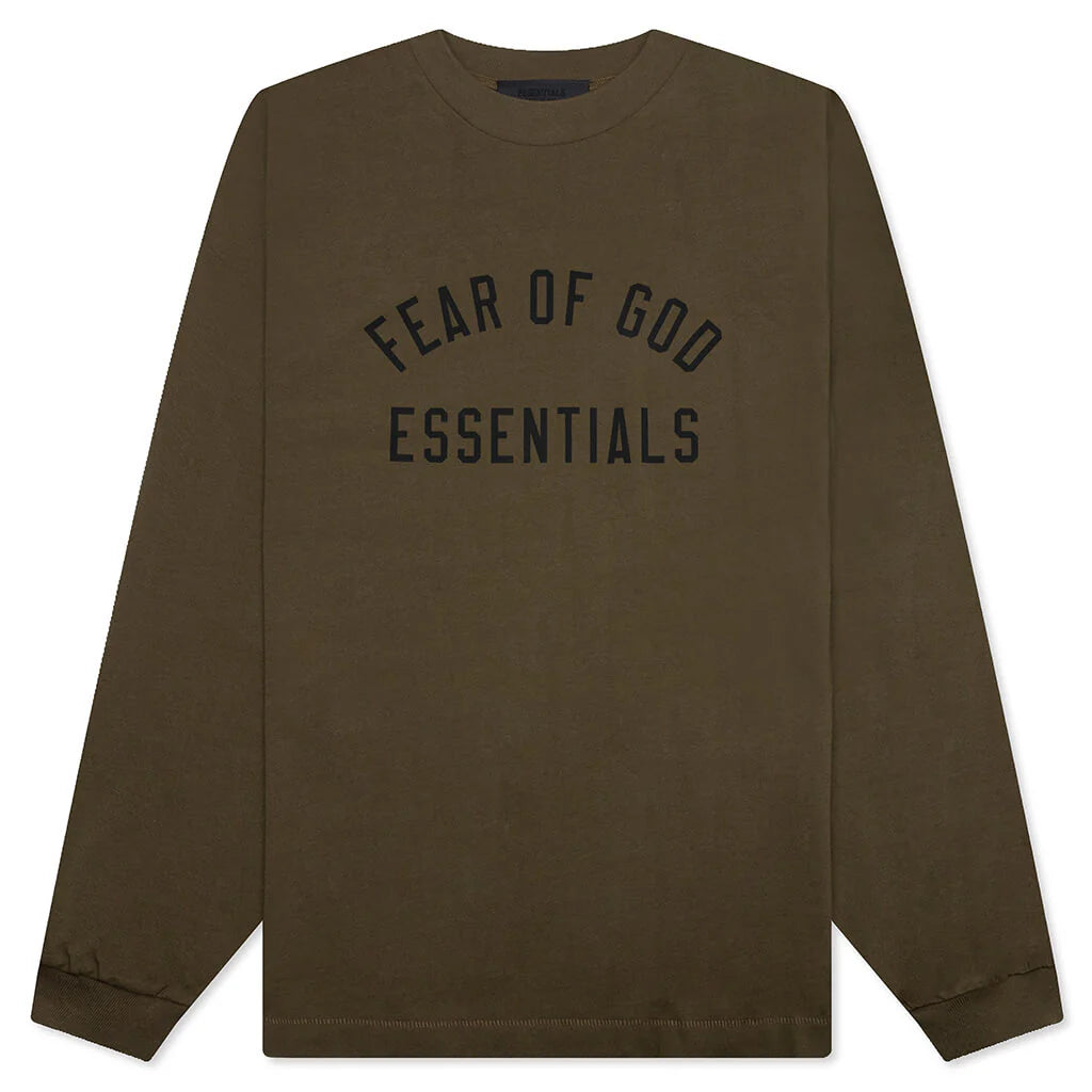 Jersey L S Tee Olive