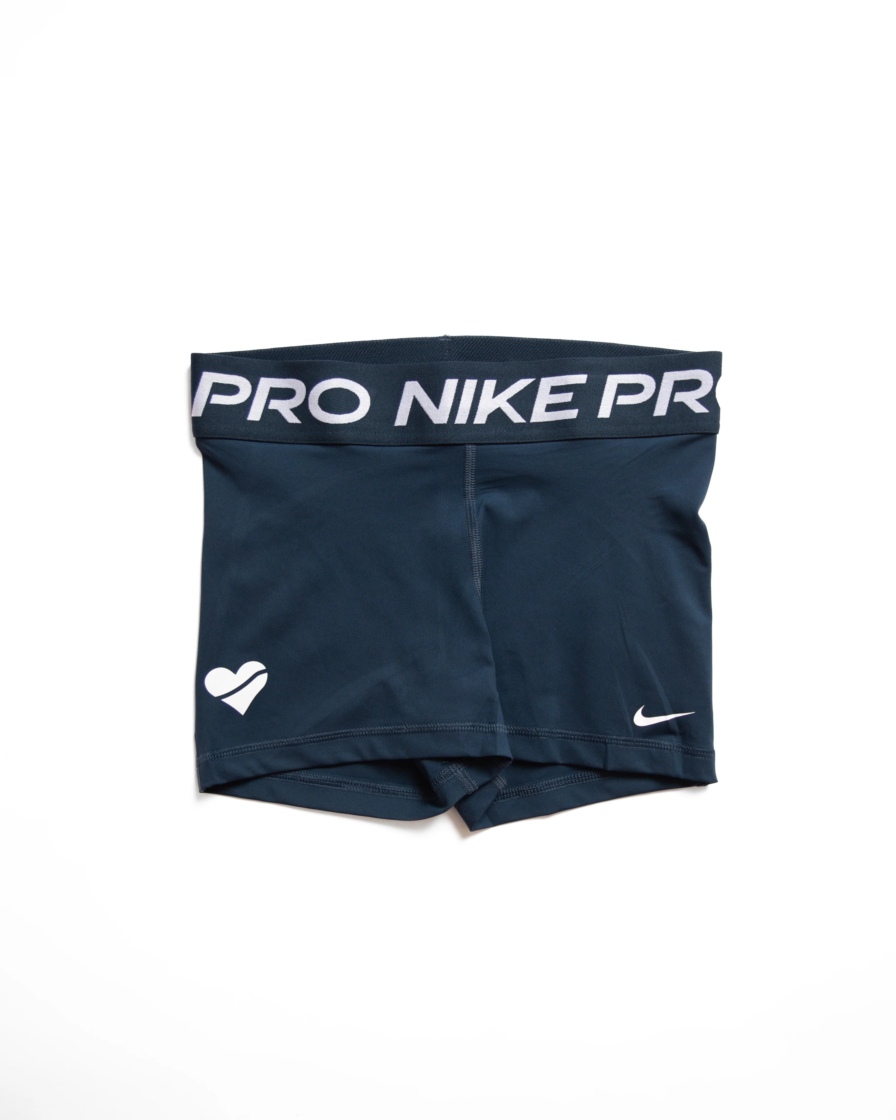 Nike Womens Pro 3 Heart Shorts