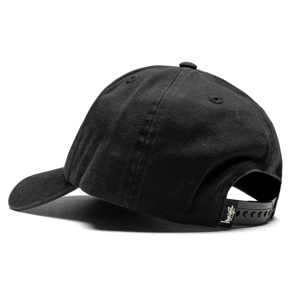 Big Stock Mid Depth Cap Shadow Black