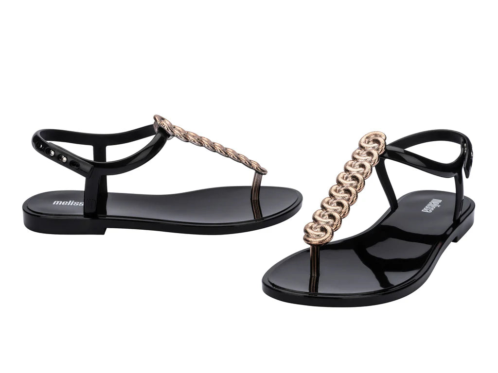 Sandalias Melissa Negro para Mujer