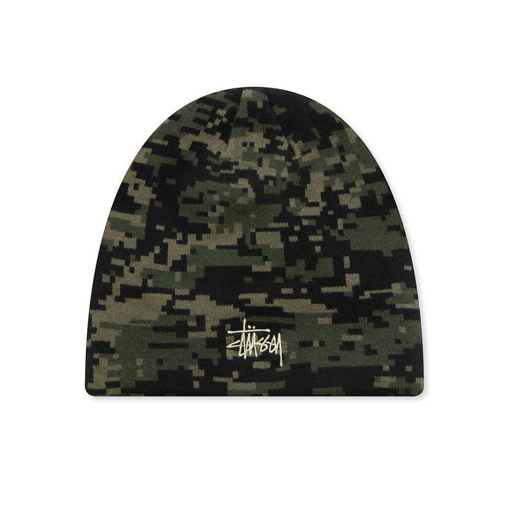 Basic Digi Camo Skullcap Green