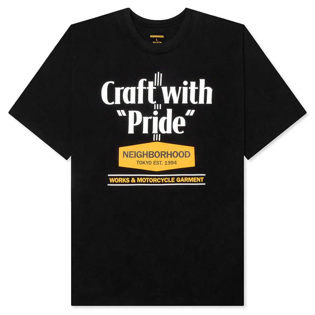 NH S S Tee 19 Black