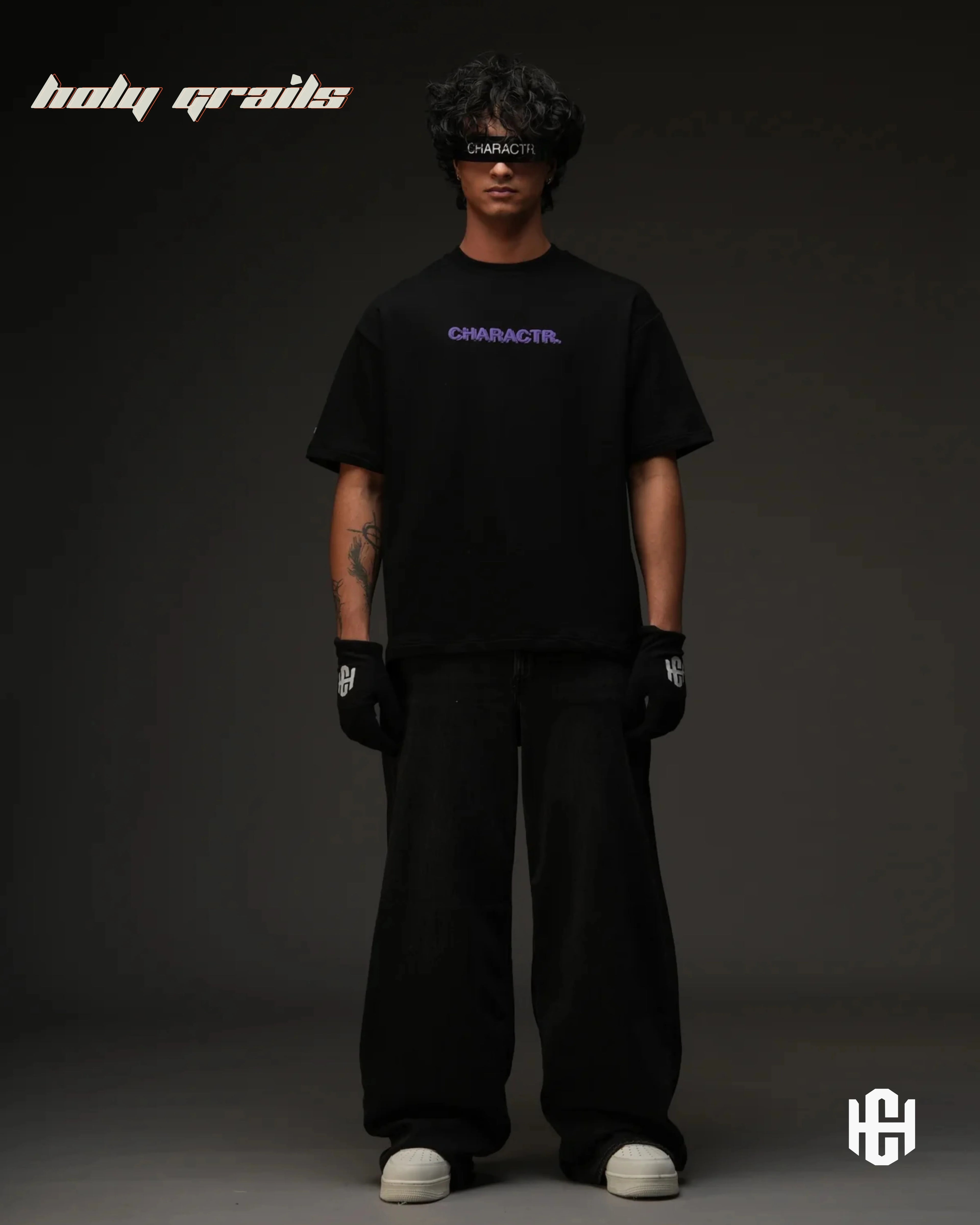 The Fortune Black Graphic Tee HG x Charactr