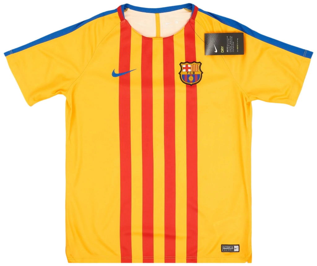 Nike Barcelona Squad TrainingTop Gold Royal