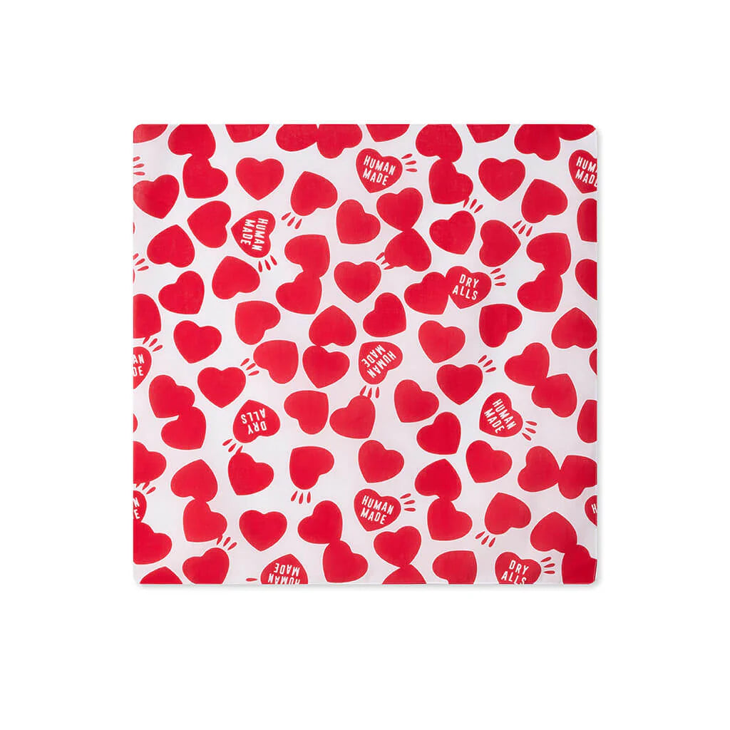 Big Heart Bandana Red