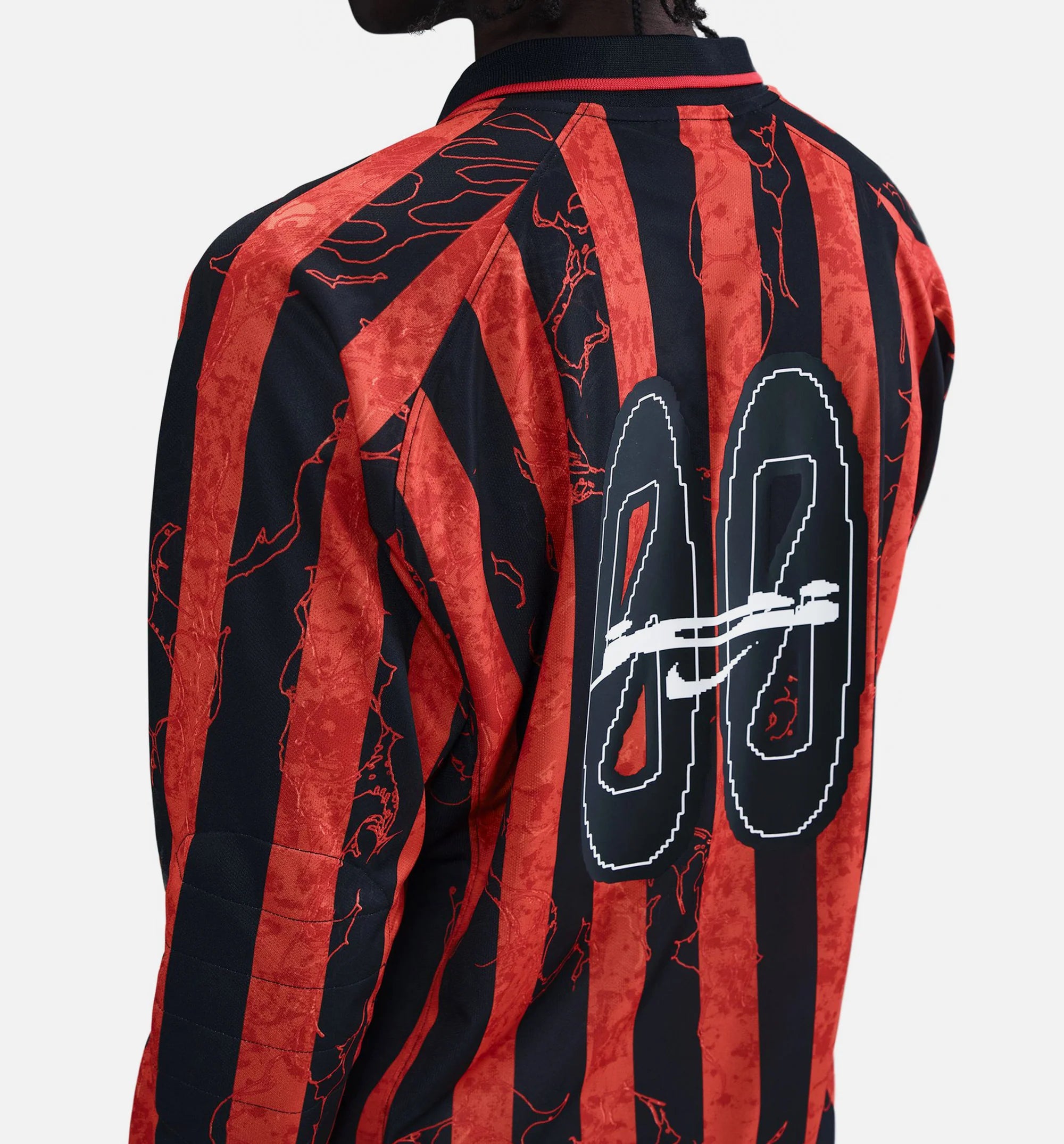 NSW Air Mens Long Sleeve Jersey Picante Red University Red Black