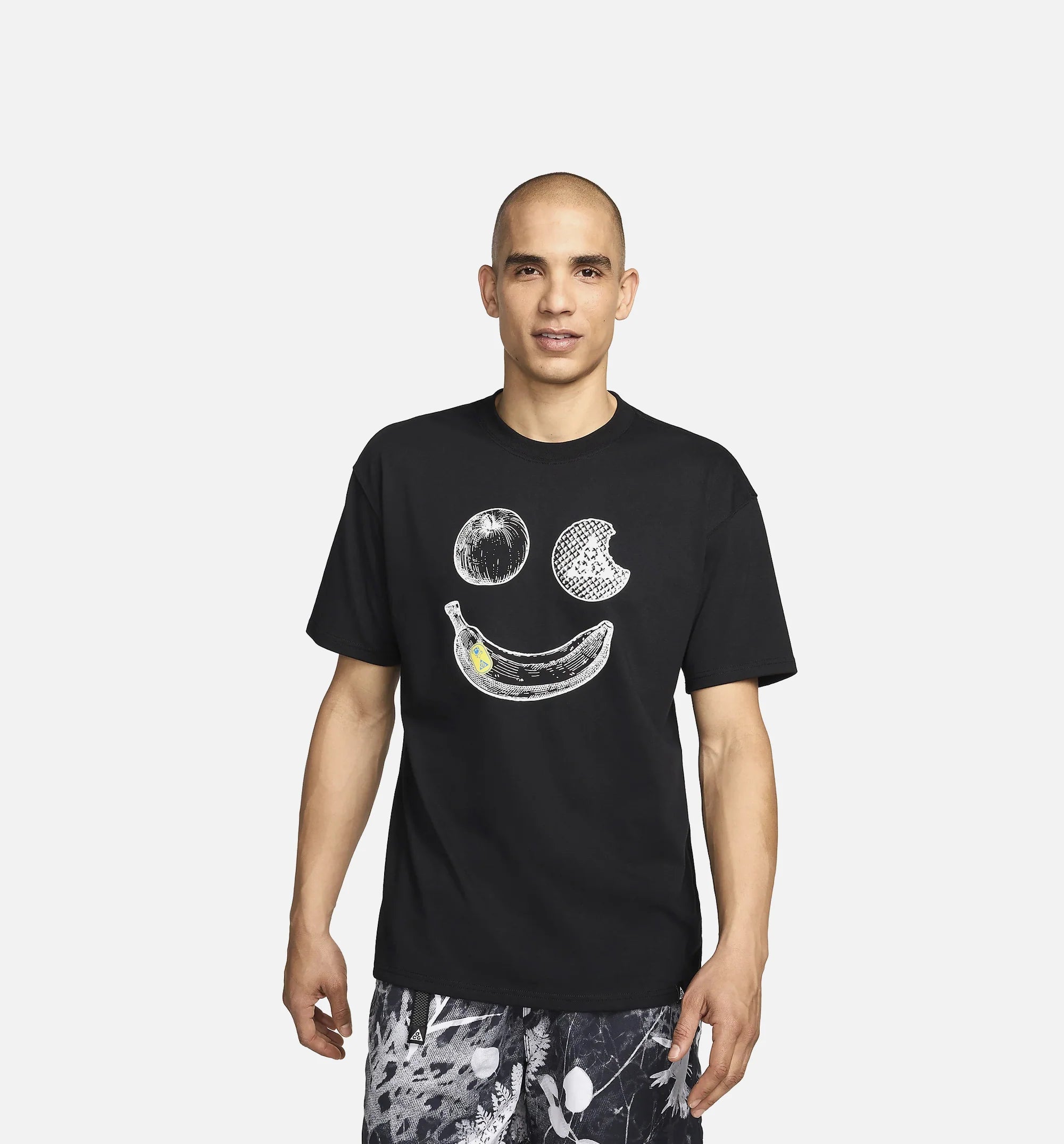 ACG Hike Snacks Mens Short Sleeve Shirt Black