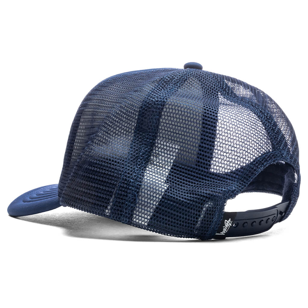Big Basic Trucker Cap Dark Blue