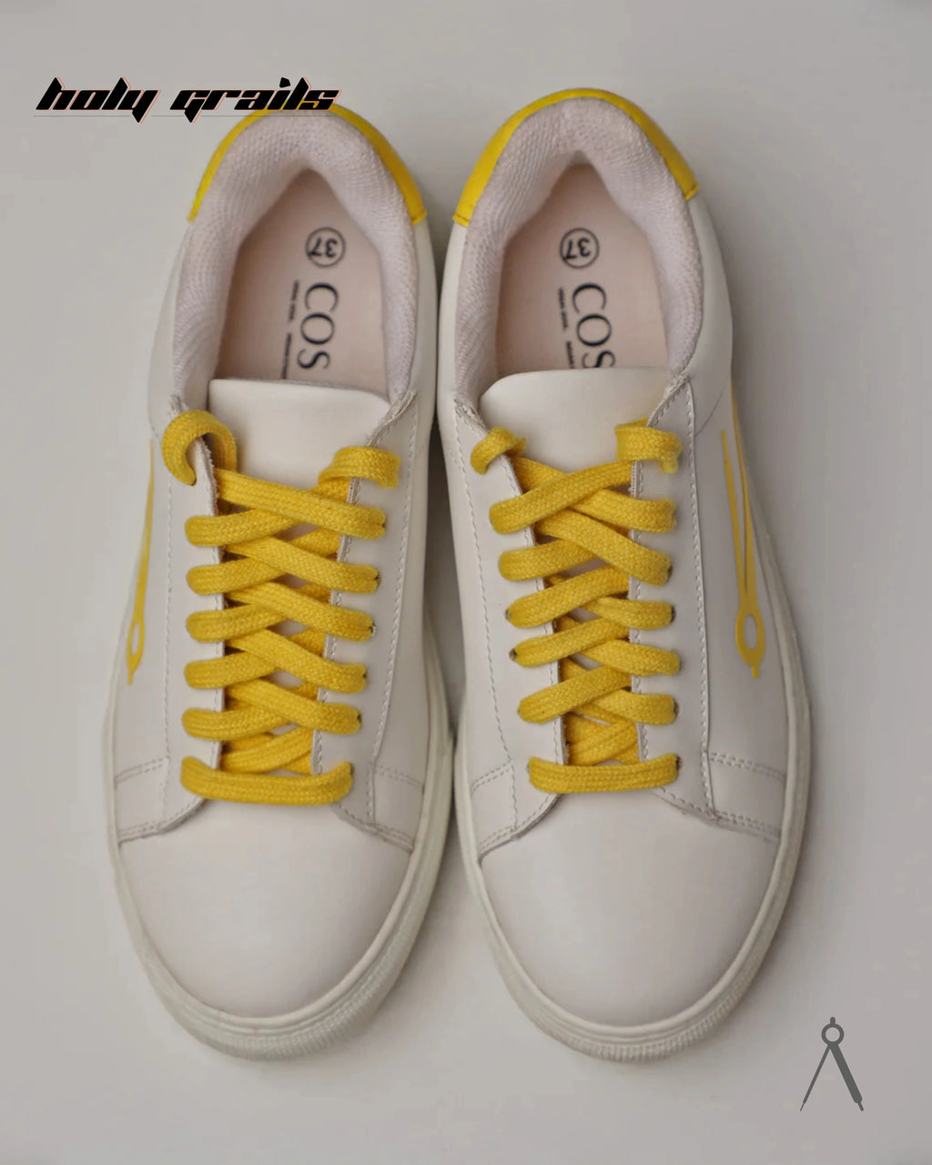 Arc Ivory Marigold Pop Sneakers HG x Cos Tan