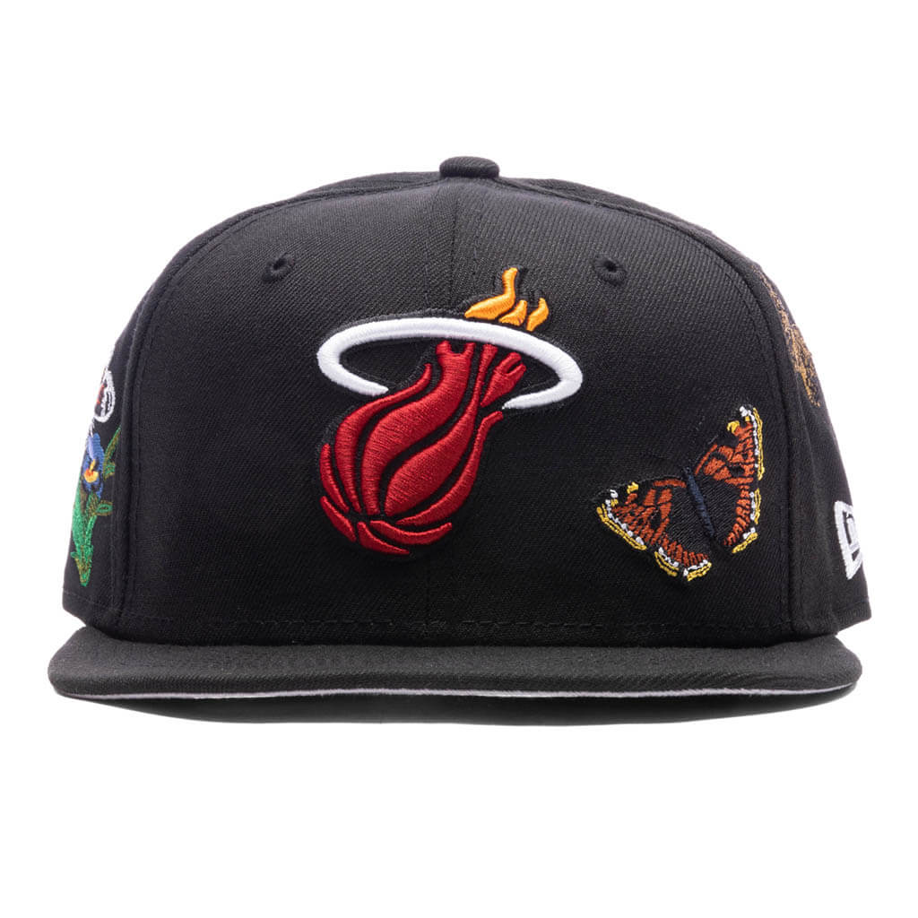 New Era x NBA x FELT 59FIFTY Fitted Miami Heat