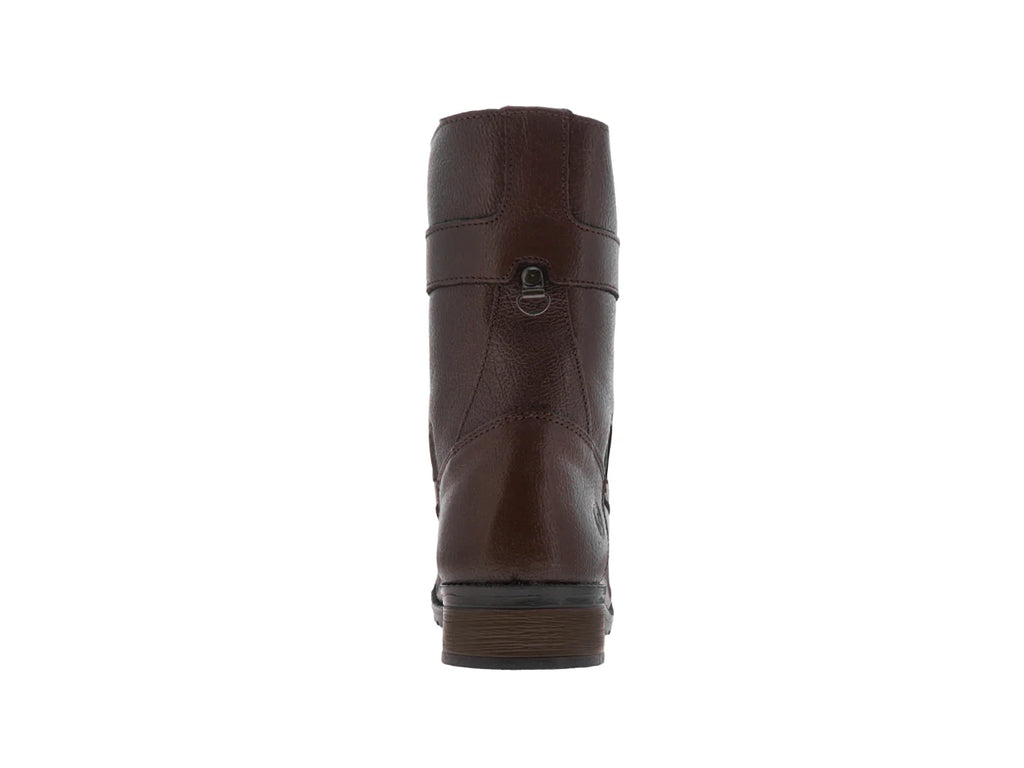 Botas Nevada Piel Sorrento Café para Mujer