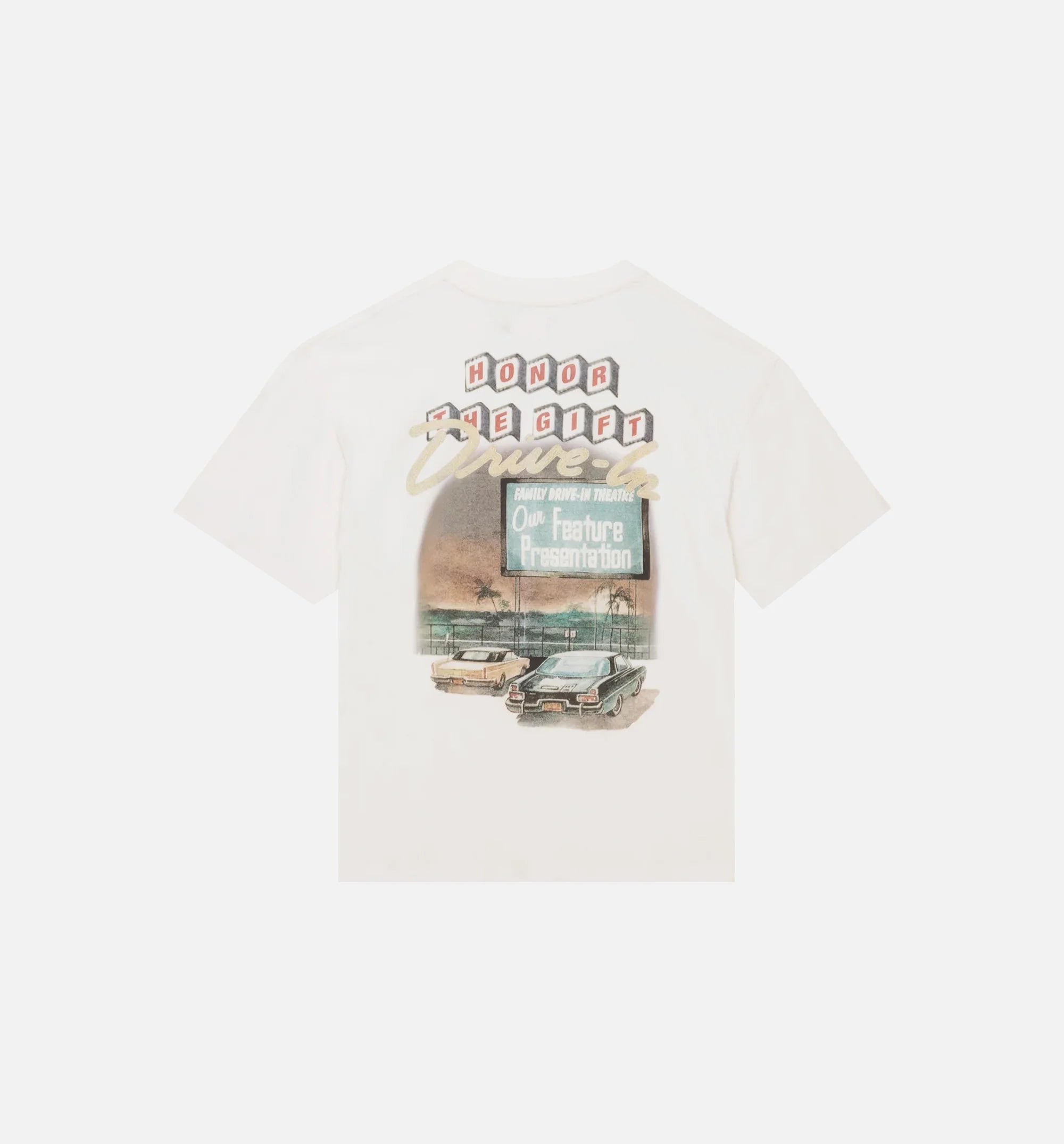 Feature Presentation Mens Short Sleeve Shirt Bone