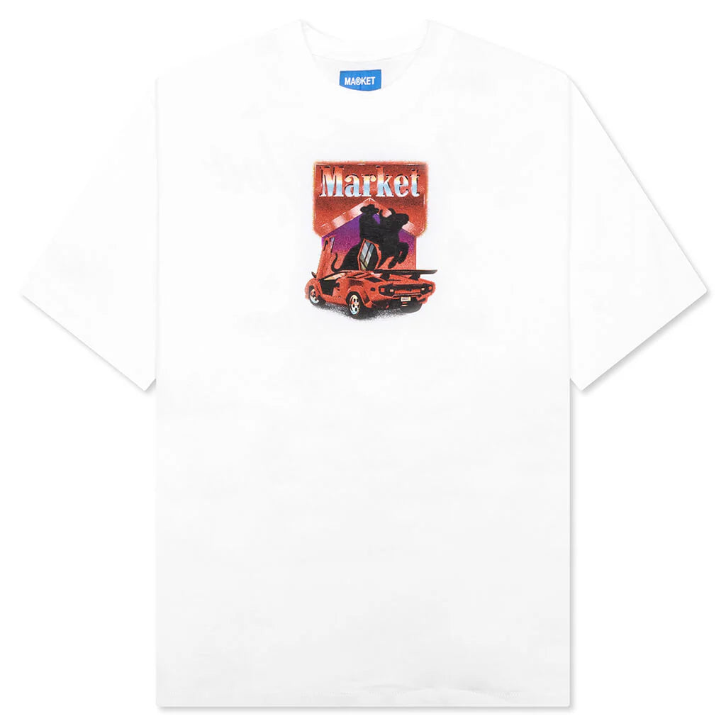 Bullrider T Shirt White