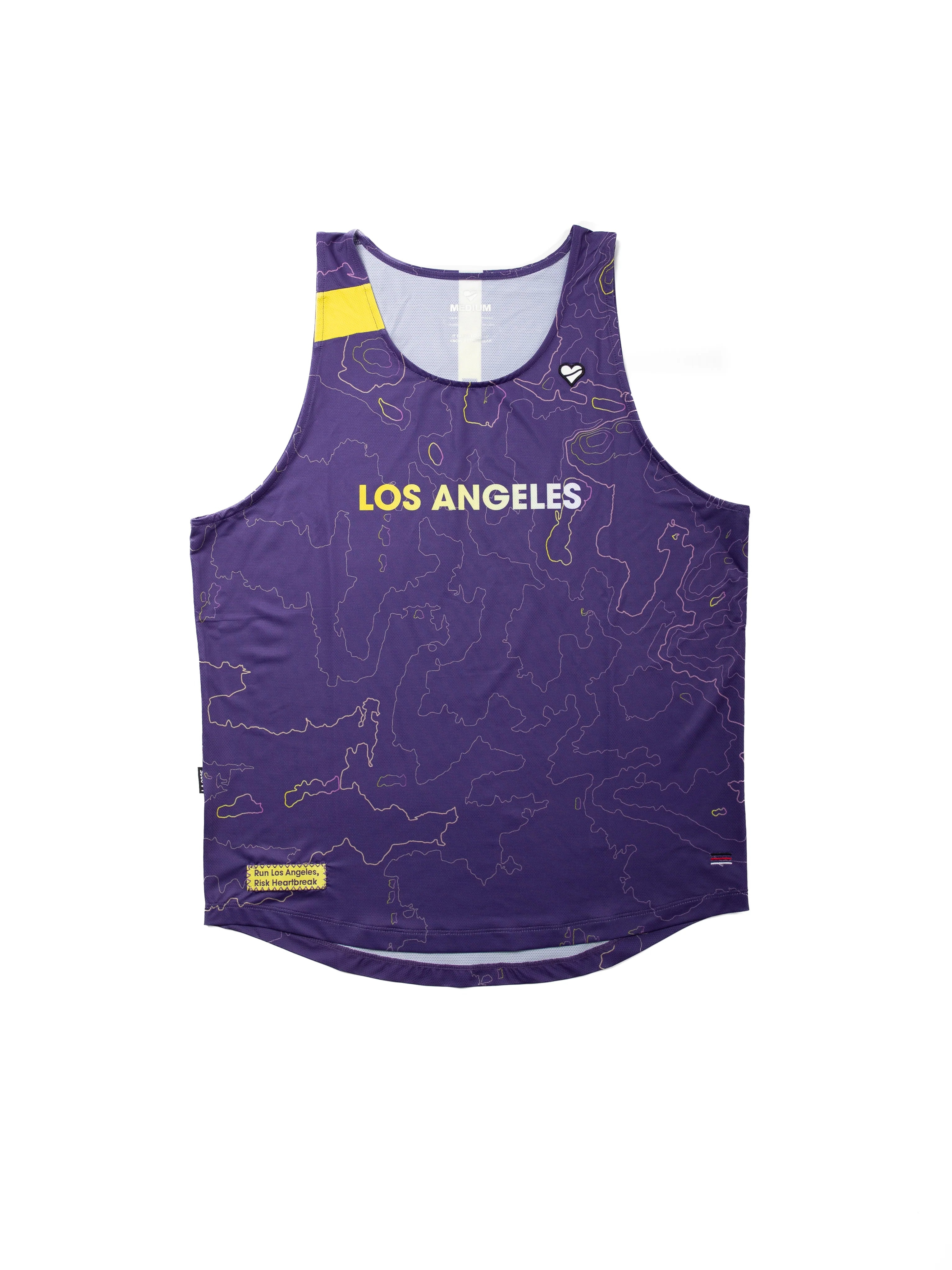 Heartbreak Mens Los Angeles Singlet