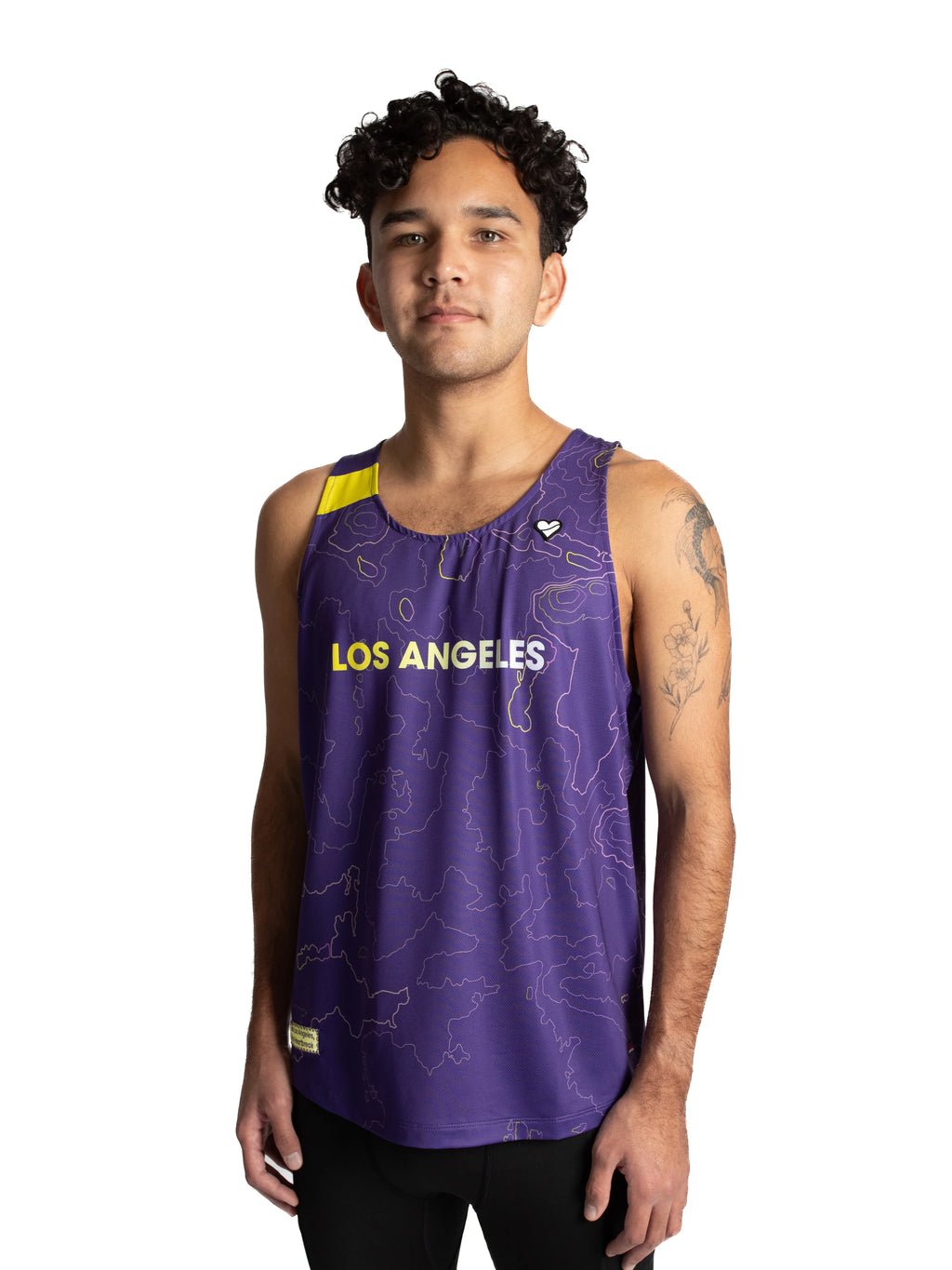 Heartbreak Mens Los Angeles Singlet