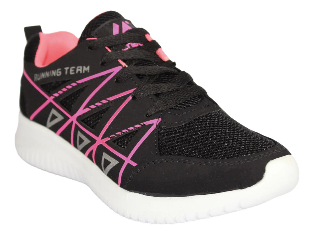 Tenis Alterno Negro con Fucsia para Mujer