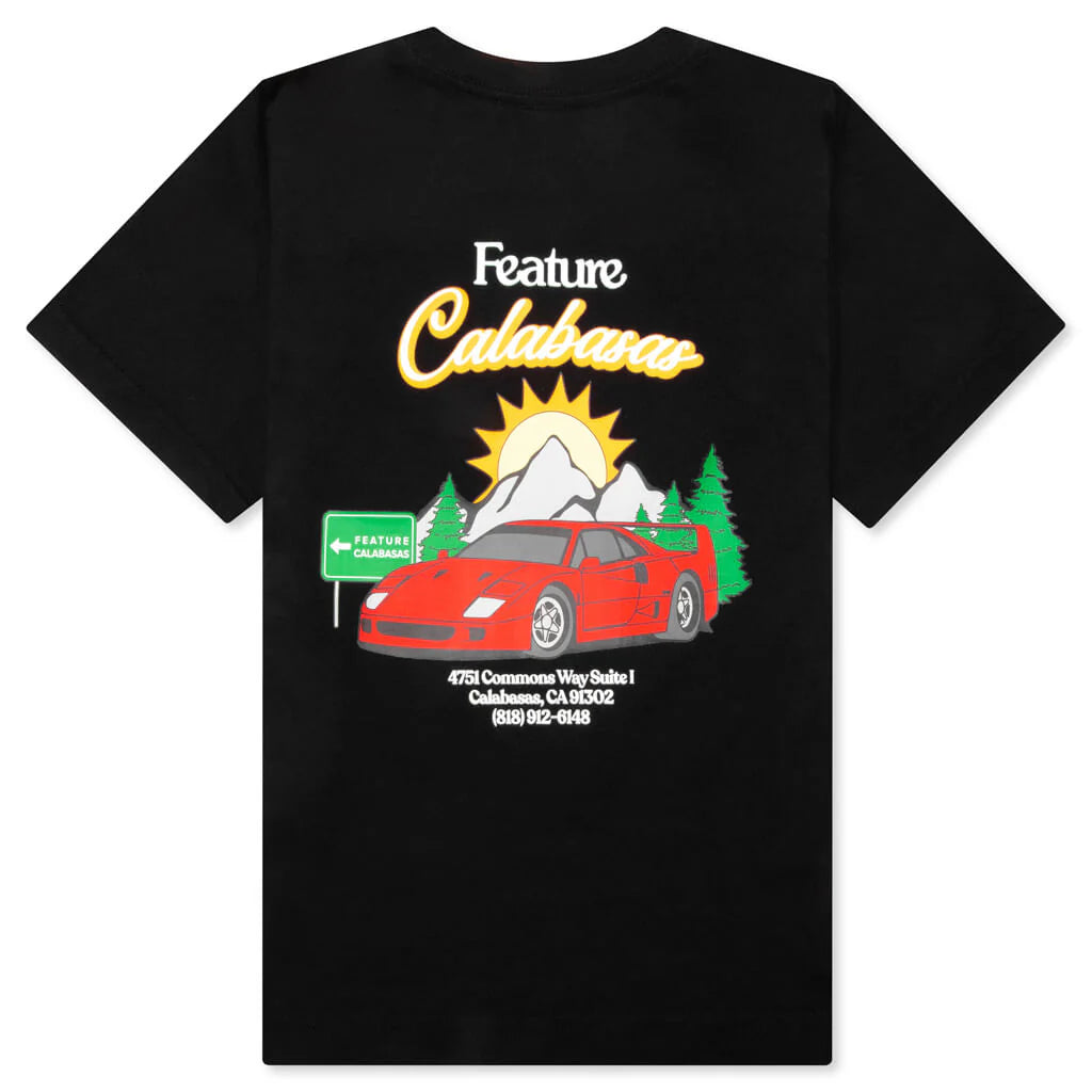 Kids C 40 S S Tee Black