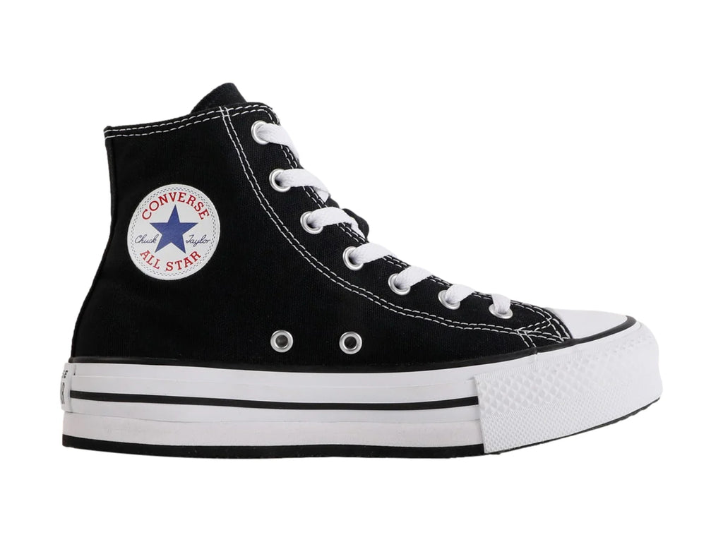 Tenis Converse Chuck Taylor All Star Eva Lift Negros para Niño