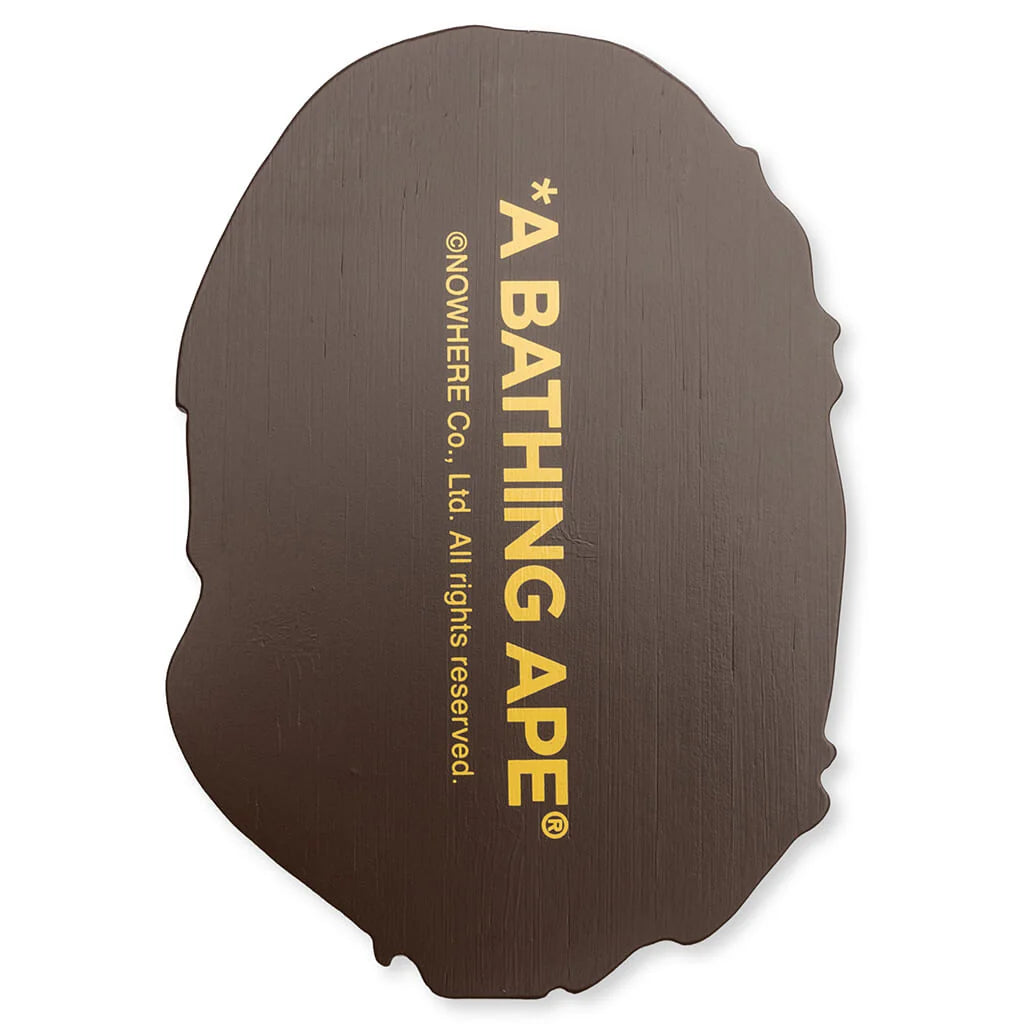 Ape Head Coaster Brown