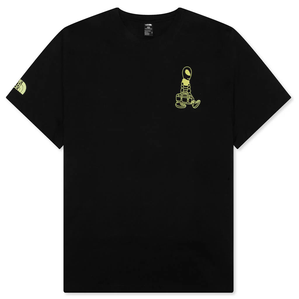 Alien Relaxed S S Graphic Tee Black