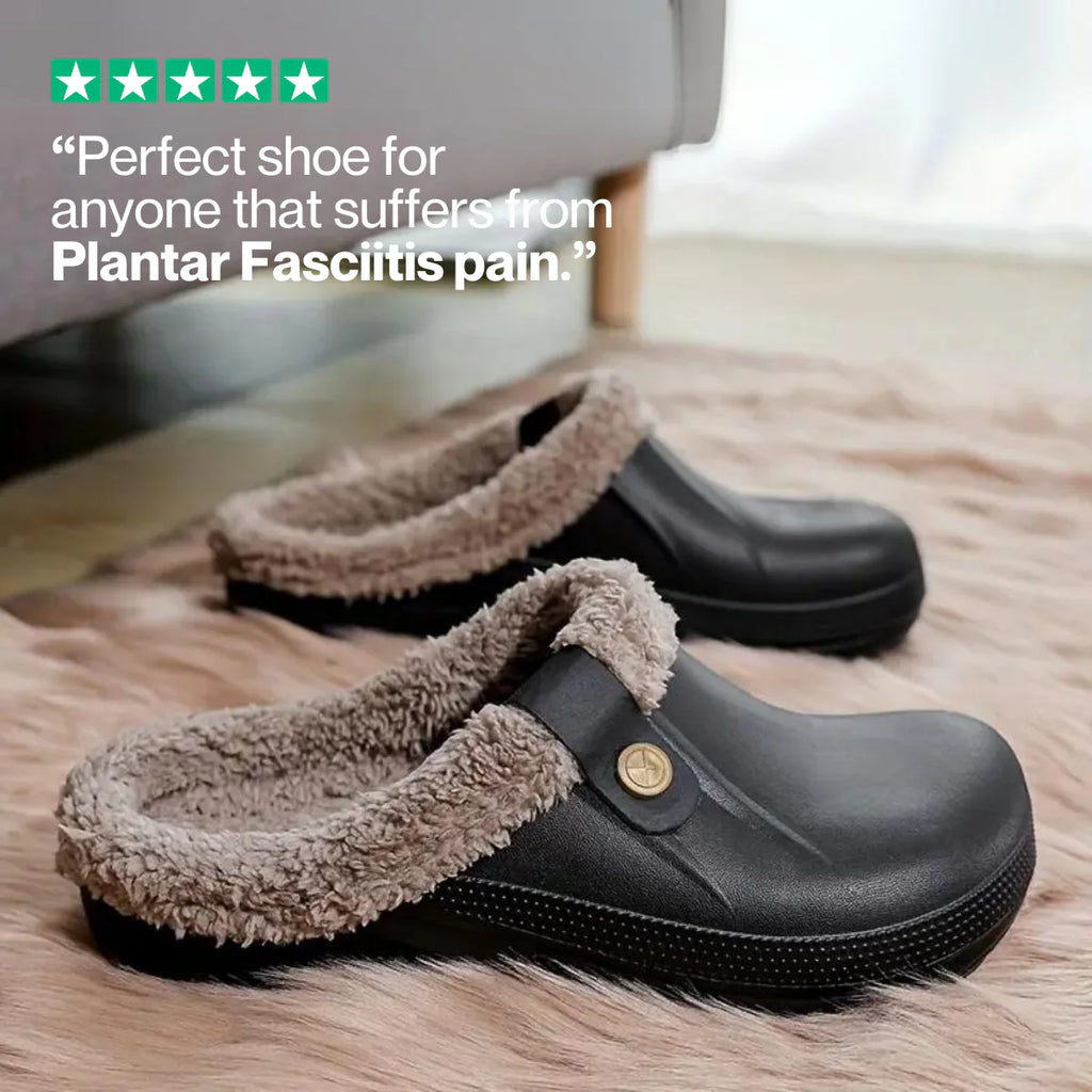 Arlo Fuzzy Healthy Non Slip Comfort Clog Mules Black Friday
